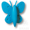 453032ST05 Ручка кнопка детская, бабочка синяя 32 мм